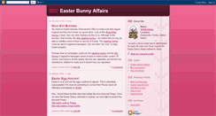 Desktop Screenshot of easterbunnyaffairs.blogspot.com