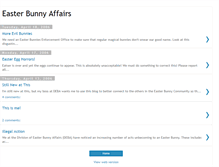 Tablet Screenshot of easterbunnyaffairs.blogspot.com
