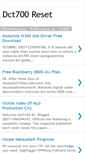 Mobile Screenshot of dct700reset.blogspot.com