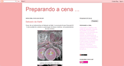 Desktop Screenshot of preparandoacena.blogspot.com