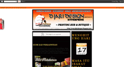 Desktop Screenshot of djaridesign.blogspot.com