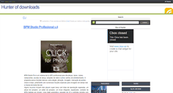 Desktop Screenshot of hunterofdownloads.blogspot.com