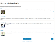 Tablet Screenshot of hunterofdownloads.blogspot.com