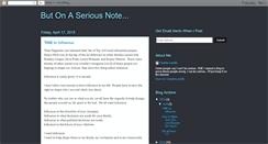 Desktop Screenshot of butonaseriousnote.blogspot.com