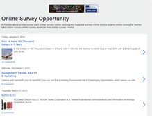 Tablet Screenshot of onlinesurveyopportunity.blogspot.com