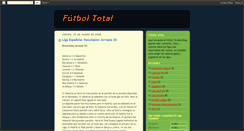 Desktop Screenshot of futboltotal92.blogspot.com