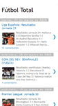 Mobile Screenshot of futboltotal92.blogspot.com