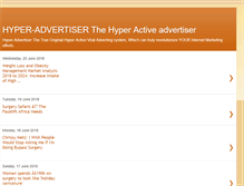 Tablet Screenshot of hyper-advertiser.blogspot.com