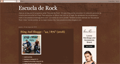 Desktop Screenshot of escueladerockradio.blogspot.com