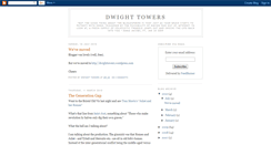 Desktop Screenshot of dwighttowers.blogspot.com