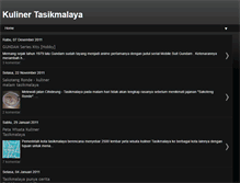 Tablet Screenshot of kuliner-tasikmalaya.blogspot.com