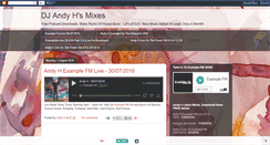 Desktop Screenshot of djandyhsmixes.blogspot.com