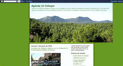 Desktop Screenshot of agenda21cehegin.blogspot.com