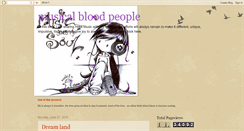 Desktop Screenshot of musicalbloodpeople.blogspot.com