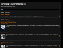 Tablet Screenshot of candicepeetzphotography.blogspot.com