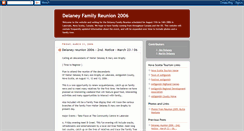 Desktop Screenshot of delaneyreunion.blogspot.com
