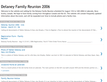 Tablet Screenshot of delaneyreunion.blogspot.com