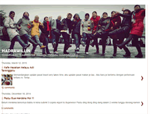 Tablet Screenshot of hadrawillin.blogspot.com