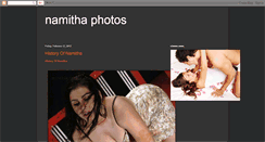 Desktop Screenshot of namitha-photos.blogspot.com