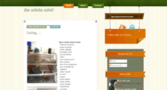 Desktop Screenshot of btnothing.blogspot.com