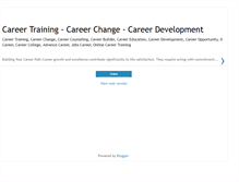 Tablet Screenshot of career-growth.blogspot.com