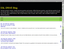 Tablet Screenshot of esldrive.blogspot.com
