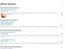 Tablet Screenshot of bilbaoikebana.blogspot.com