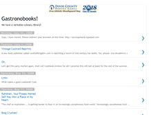 Tablet Screenshot of gastronobooks.blogspot.com