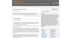 Desktop Screenshot of berger-blog.blogspot.com