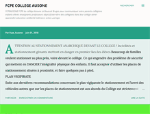 Tablet Screenshot of fcpeausone.blogspot.com