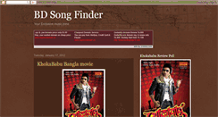 Desktop Screenshot of bdsongfinder.blogspot.com