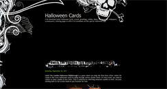 Desktop Screenshot of halloween-cards.blogspot.com