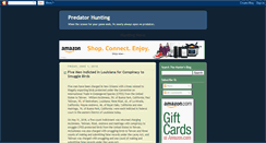 Desktop Screenshot of hunting4predators.blogspot.com