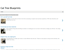Tablet Screenshot of cattreeblueprints.blogspot.com