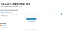 Tablet Screenshot of amateurboliviano.blogspot.com