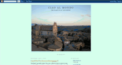 Desktop Screenshot of ciaoalmondo.blogspot.com