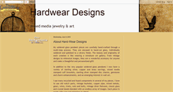 Desktop Screenshot of hardweardesigns.blogspot.com