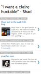 Mobile Screenshot of iwantaclairehuxtable.blogspot.com