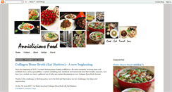 Desktop Screenshot of annieliciousfood.blogspot.com