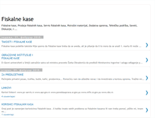 Tablet Screenshot of fiskalnekase.blogspot.com