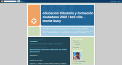 Desktop Screenshot of educaciontributaria08.blogspot.com