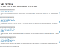 Tablet Screenshot of gps-review.blogspot.com