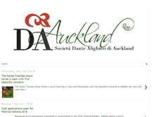 Tablet Screenshot of dantealighieriauckland.blogspot.com