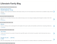Tablet Screenshot of liliensteinfamilyblog.blogspot.com