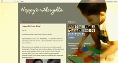 Desktop Screenshot of happykehappythoughts.blogspot.com