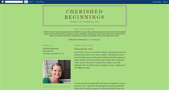 Desktop Screenshot of cherishedbeginnings.blogspot.com