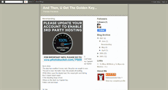 Desktop Screenshot of andthenugetthegoldenkey.blogspot.com
