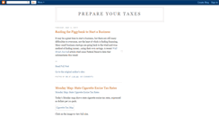 Desktop Screenshot of prepareyourtaxes.blogspot.com