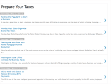 Tablet Screenshot of prepareyourtaxes.blogspot.com