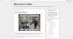 Desktop Screenshot of must-have-coffee.blogspot.com